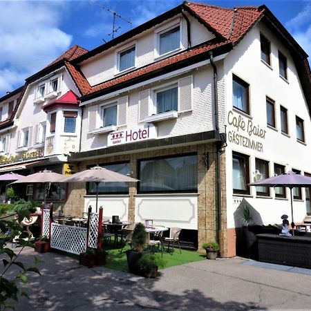 Hotel Conditorei Cafe Baier Schoemberg  Esterno foto