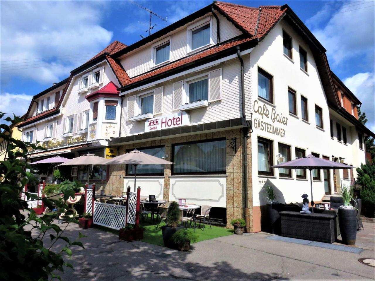 Hotel Conditorei Cafe Baier Schoemberg  Esterno foto